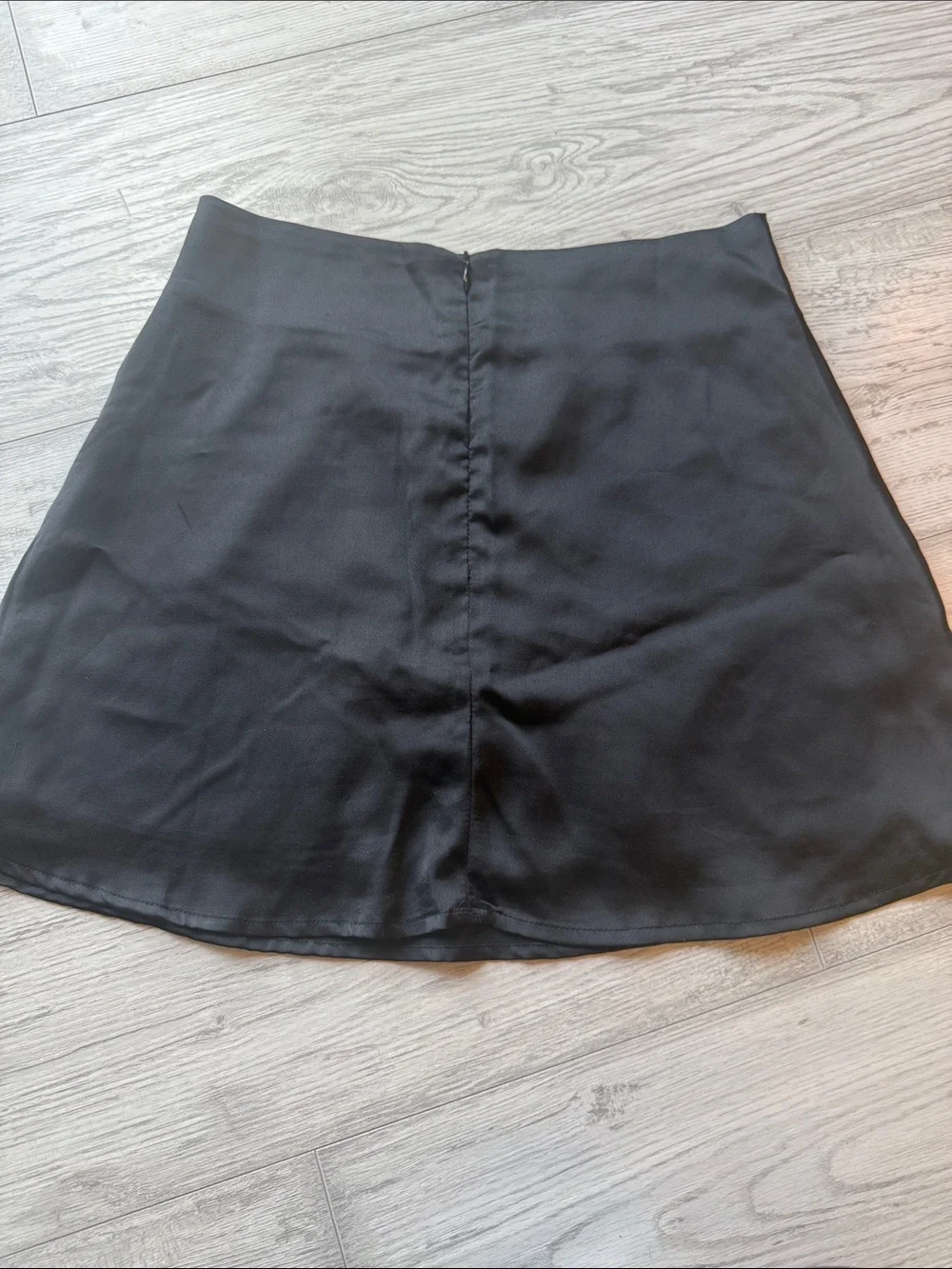 Women's Black Mini A-Line Skirt